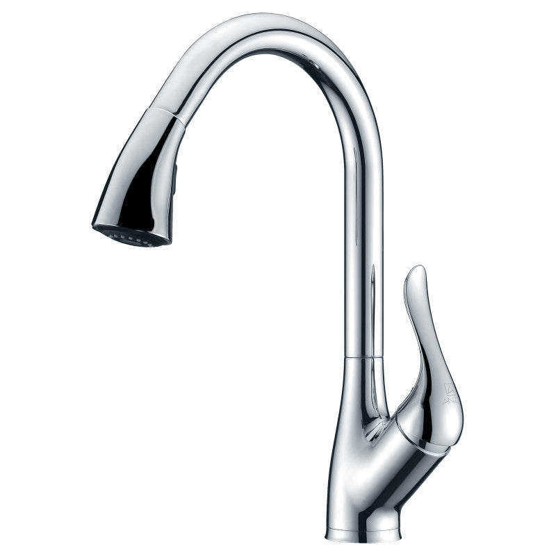 ANZZI Accent Series Single-Handle Pull-Down Sprayer Kitchen Faucet