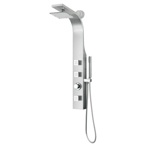 Sans 40 in. Full Body Shower Panel with Heavy Rain Shower and Spray Wand