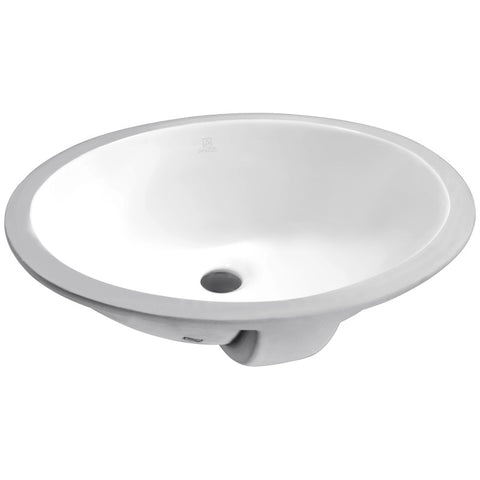 Lanmia Series 19.5 in. Ceramic Undermount Sink Basin