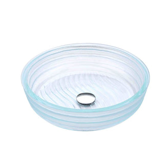 LS-AZ064 - ANZZI Canta Series 17 in. Bathroom Vessel Sink with Stain-Resistant Non-Porous Surface in Lustrous Translucent Red Glass