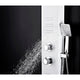 SP-AZ055 - ANZZI Arena Series 60 in. Full Body Shower Panel System with Heavy Rain Shower and Spray Wand in White