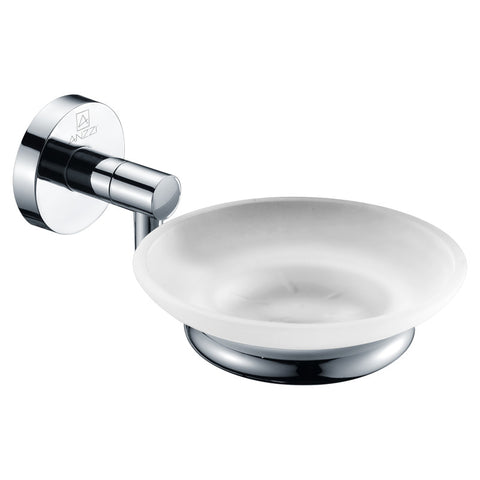 AC-AZ000 - ANZZI Caster Series Soap Dish in Polished Chrome