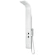 SP-AZ033 - ANZZI Swan 64 in. 6-Jetted Full Body Shower Panel with Heavy Rain Shower and Spray Wand in White