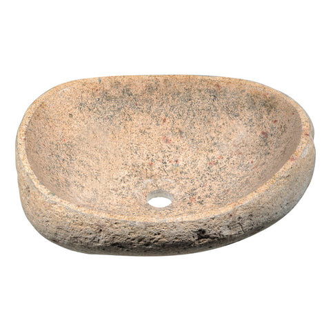 LS-AZ8178 - ANZZI Chodola Vessel Sink in Yellow River Stone