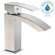 L-AZ074 - ANZZI Revere Series Single Hole Single-Handle Low-Arc Bathroom Faucet in Brushed Nickel