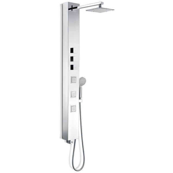 SP-AZ015 - ANZZI Lann 53 in. 3-Jetted Full Body Shower Panel