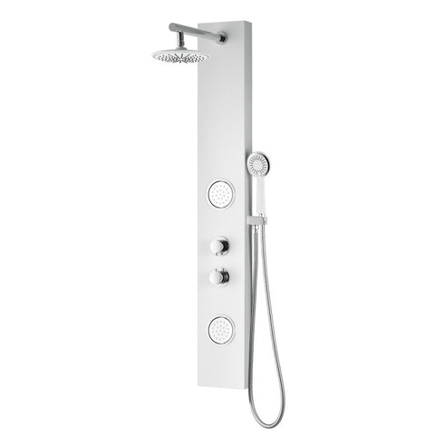 Aquifer Series 56 in. Full Body Shower Panel System with Heavy Rain Shower and Spray Wand
