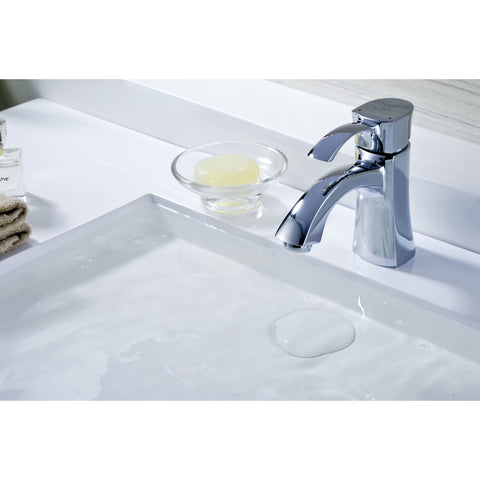 L-AZ012 - ANZZI Alto Series Single Hole Single-Handle Mid-Arc Bathroom Faucet in Polished Chrome